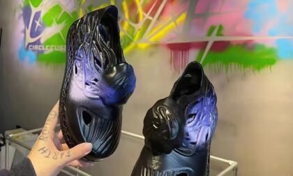 SLS 3D Printed Futuristic Fashion Shoes with TPU as Student’s Project